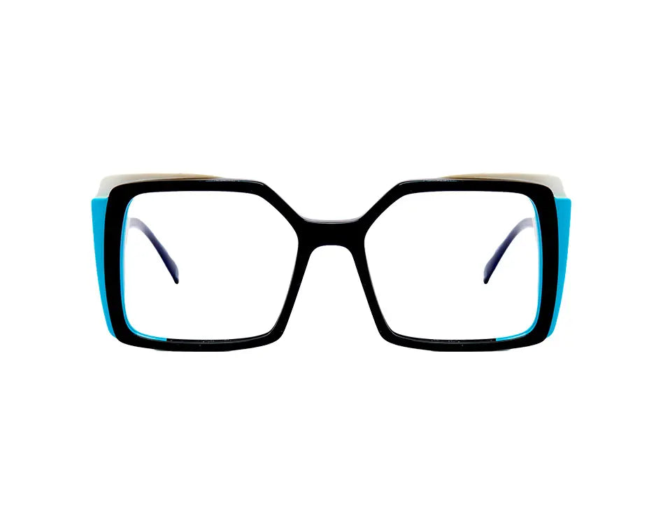 MONICA in Black/Aquamarine (0420)