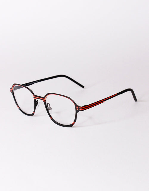 NEUTRON 5 in C62 - BLACK/FLUO RED