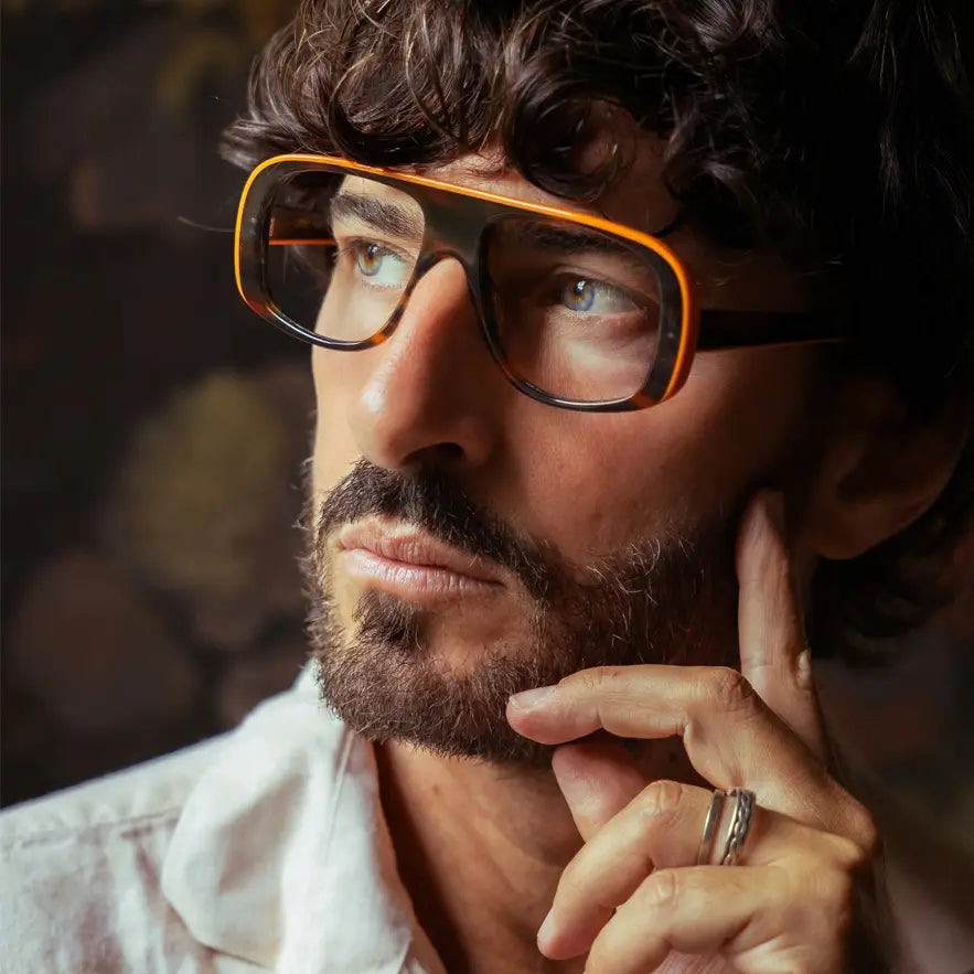 Lara D’ eyewear editorial
